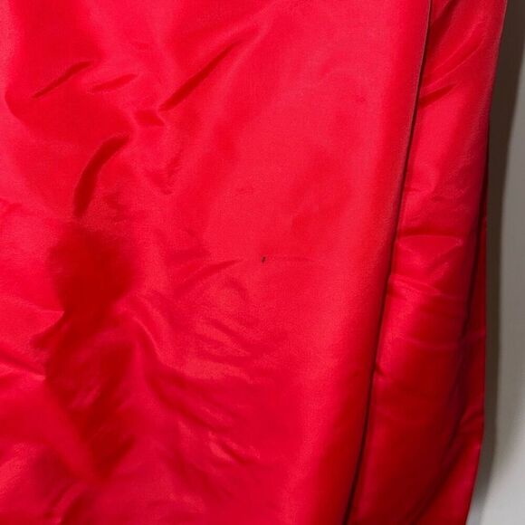 Vintage Marine Corp Jacket Medium 70s Artex USMC Red Military Lightweight Nylon - Picture 7 of 16